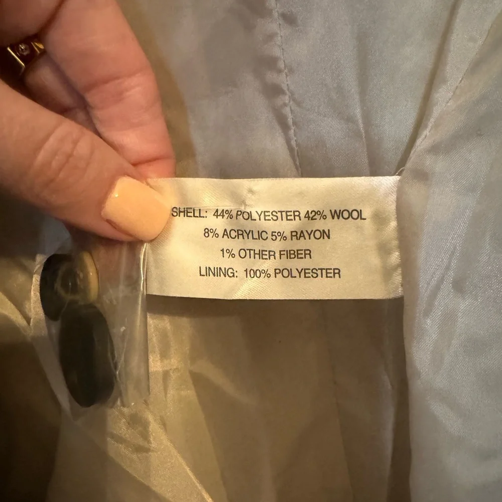 Gallery Wool-Blend Women's Walker Coat - Picture 4 of 9